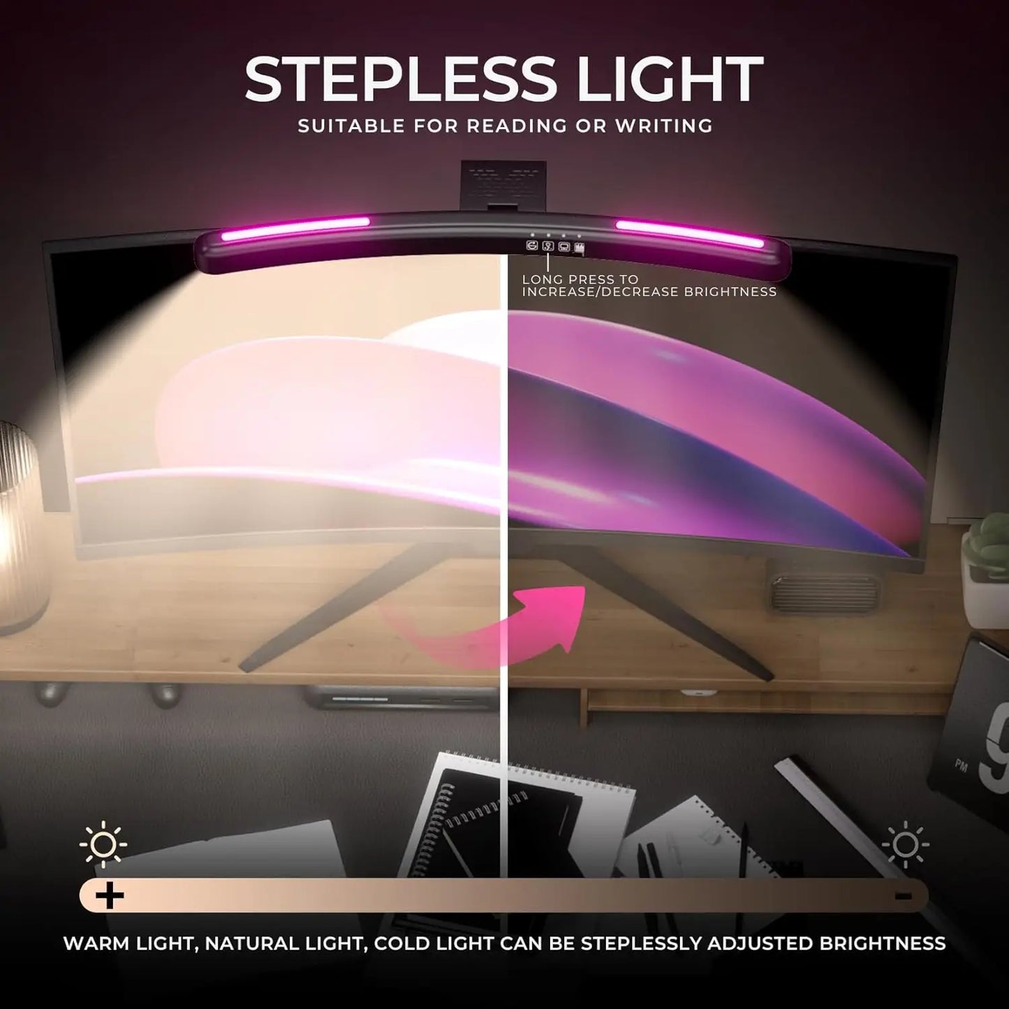 Monitor Light Bar RGB - Gaming & Arbeitsplatz Beleuchtung