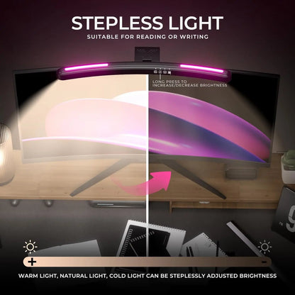 Monitor Light Bar RGB - Gaming & Arbeitsplatz Beleuchtung